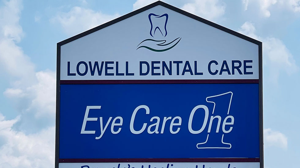 West Michigan Dentist Sign